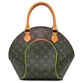 Louis Vuitton-Louis Vuitton Brown Monogram Ellipse PM-Brown
