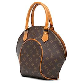 Louis Vuitton-Louis Vuitton Brown Monogram Ellipse PM-Brown