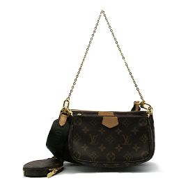 Borsa Multi Pochette Accessorio Louis Vuitton Marrone Monogramma