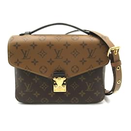 Louis Vuitton-Louis Vuitton Pochette Metis MM Shoulder Bag-Brown,Monogram