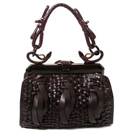 Christian Dior Samurai Women's Handbag - Limited Edition Dark brown