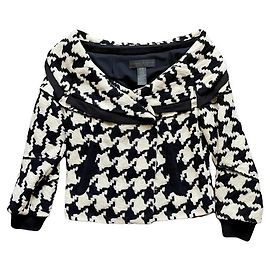Donna Karan Jackets Black White