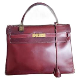 Hermès-Kelly 32-Bordeaux