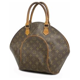 Louis Vuitton-Louis Vuitton Monogram Ellipse MM Handbag-Brown