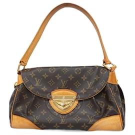 Louis Vuitton-Louis Vuitton Monogram Beverly MM Shoulder Bag-Brown