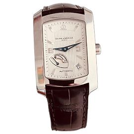 Relógio Baume & Mercier Hampton GM Automático Aço Branco Branco