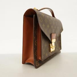 Louis Vuitton-Louis Vuitton Monogram Monceau Shoulder Bag-Brown