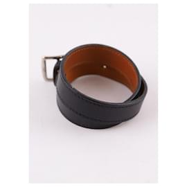 Hermès-Bracelet en cuir-Noir