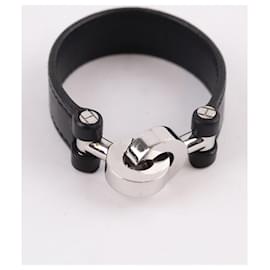 Hermès-Bracelet en cuir-Noir