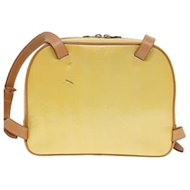 Louis Vuitton-LOUIS VUITTON Monogram Vernis Marley Backpack Gris M91038 LV Auth ep5622-Grey