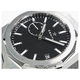 Zénith-ZENITH Defy Skyline black 03.9300.3620/21.I001 Genuine goods Mens-Silvery