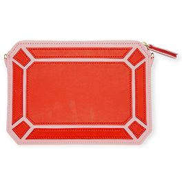 Sac à main portefeuille rose Dior Multicolore