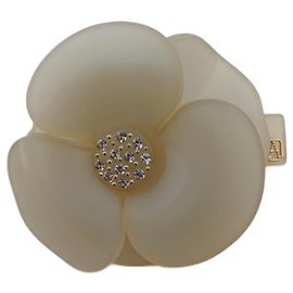 Barreta Camelia Alexandre de Paris Beige Acetato Beige