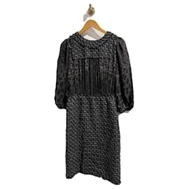 Dolce & Gabbana-DOLCE & GABBANA Dresses T.IT 44 Wool-Black