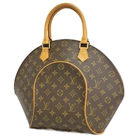 Louis Vuitton-Louis Vuitton Monogram Ellipse MM Handbag-Brown