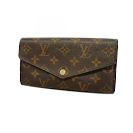 Louis Vuitton-Louis Vuitton Long Wallet Monogram Portefeuille Sarah M60531-Brown