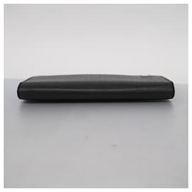 Louis Vuitton-Louis Vuitton Long Wallet Taiga Portefeuille Brazza-Grey