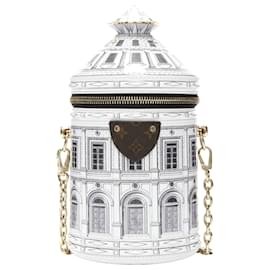 Louis Vuitton-Rare Louis Vuitton Fornasetti 2021 Cannes Vase Architettura 3D Crossbody Bag-White
