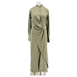 VANESSA BRUNO Kleider T.FR 36 Viskose Khaki