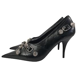 Balenciaga-Balenciaga Cagole Pump Sz 39-Black