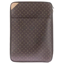 Louis Vuitton-LOUIS VUITTON  Travel bags T.  Cloth-Brown