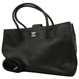 Borsa tote in pelle Chanel Nero