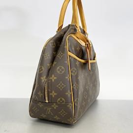 Louis Vuitton-Louis Vuitton Monogram Deauville Handbag-Brown