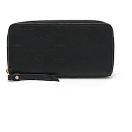 Louis Vuitton-Louis Vuitton Monogram Empreinte Zippy Wallet-Black