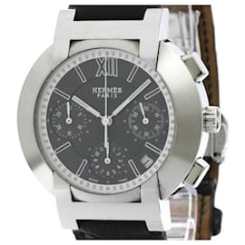 Hermès-Hermes Nomade Chronograph Steel Auto Quartz Men's Watch NO1.910-Other