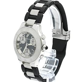 Cartier-Cartier Must 21 Chronoscaph Steel Quartz Men's Watch-Other