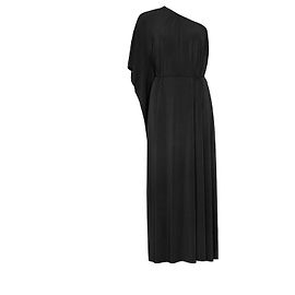 ERES Schwarzes Ein-Schulter-Tunika-Kleid neu Größe T2 Schwarz