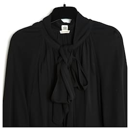 Hermès-Hermès by Jean Paul Gaultier Dress FR40 Black Jersey Ascot Dress US10 Hermes-Black