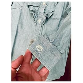 Ralph Lauren-Tops fille-Bleu clair