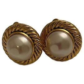 Orecchini Chanel oro e acciaio Gold hardware