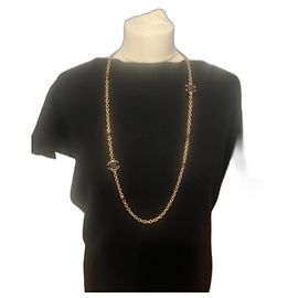 Chanel Halskette vergoldet Golden Silber Hardware