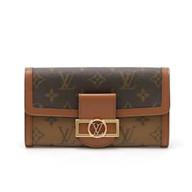 Louis Vuitton-Louis Vuitton Monogram Reverse Portefeuille Sarah Dauphine Bi-fold Wallet-Other