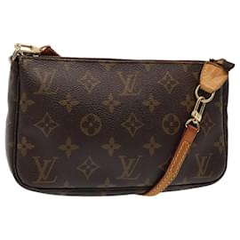 Louis Vuitton-LOUIS VUITTON Monogram Pochette Accessoires Pouch M51980 LV Auth tb1198-Monogram