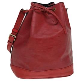 Louis Vuitton-LOUIS VUITTON Epi Noe Shoulder Bag Red M44007 LV Auth 89203-Red