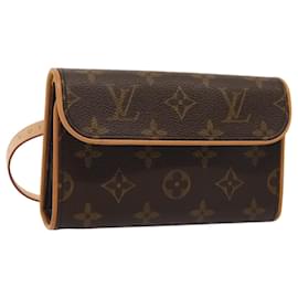 Louis Vuitton-LOUIS VUITTON Monogram Pochette Florentine Waist bag M51855 LV Auth 88916A-Monogram