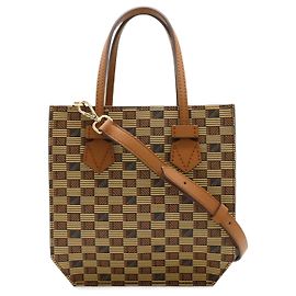 Borsa tote casual Moreau Paris Marrone Nero Beige