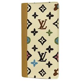 Louis Vuitton-Louis Vuitton Long Wallet Monogram Craggy Portefeuille Brazza NM M83335 Vanilla-Other