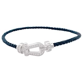 Fred-Fred bracelet, 'Force 10' in white gold, diamonds.-Other