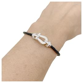 Fred-Fred bracelet, 'Force 10' in white gold, diamonds.-Other
