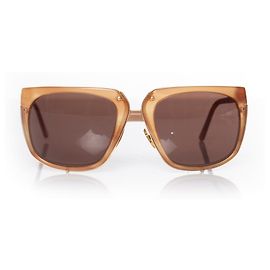 Versace Brown sunglasses with metal details Brown