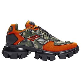 Rara sneaker Prada Cloudbust Thunder Arancione Verde Camo Uk9.5 Eu43.5 Arancione