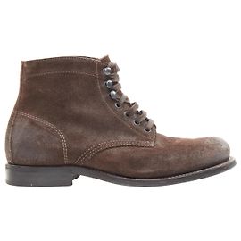 Bottega Veneta braune Leder Schnürstiefeletten Größe Eu40 Us7 Braun