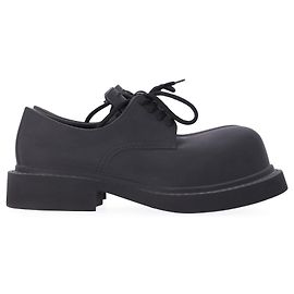 Balenciaga Steroid Derby Shoes in Black Acetate Black