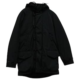 Coach-Coach Winter Overcoat in Black Nylon-Black