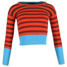 Pull ajusté à rayures Marc by Marc Jacobs en coton multicolore Autre Imprimé python