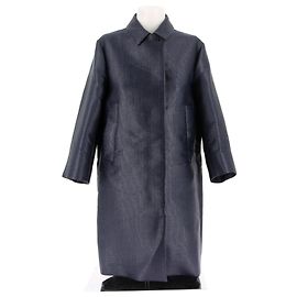 Jil Sander Mäntel T.FR 34 Polyester Anthrazitgrau